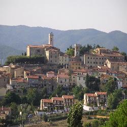 montescudaio, veduta